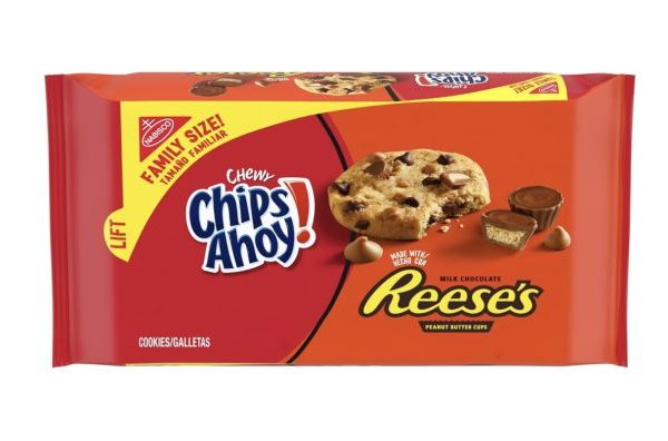 CHIPS AHOY! Chewy Chocolate Chip Cookies with Reese’s Peanut Butter Cups, Family Size only $3.77 shipped!